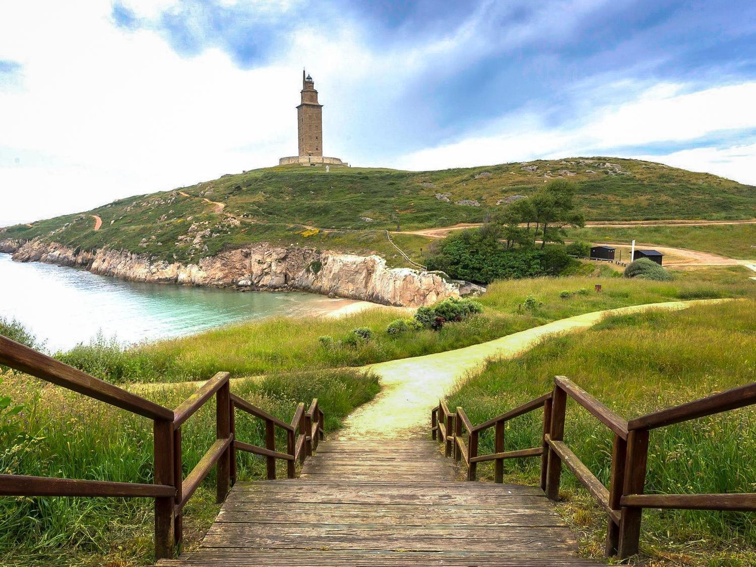 Sakura Homes Torre De Hercules 4 Plazas A Coruña Buitenkant foto